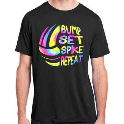 Volleyball Stuff Attire Tie Dye A Teen Girl Player Adult ChromaSoft Performance T-Shirt