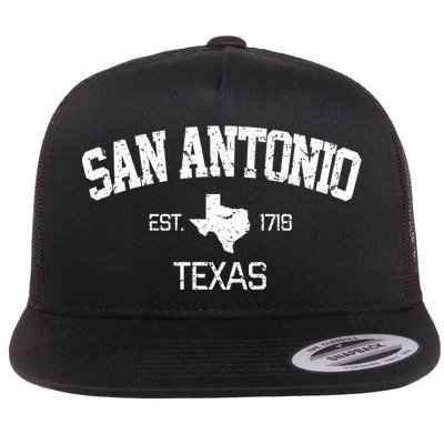 Vintage San Antonio Texas Est 1718 Souvenir Gift Cool Gift Flatbill Hat