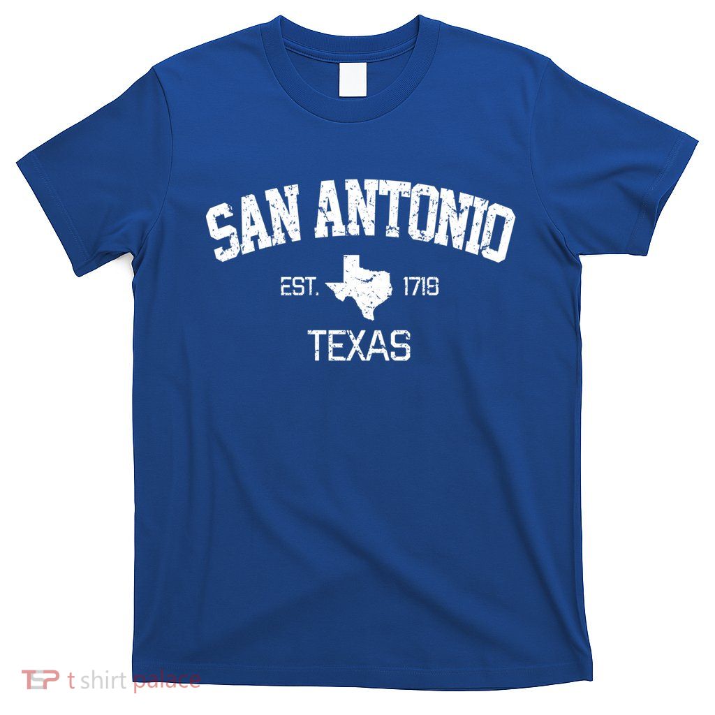 Vintage San Antonio Texas Est 1718 Souvenir Gift Cool Gift T-Shirt