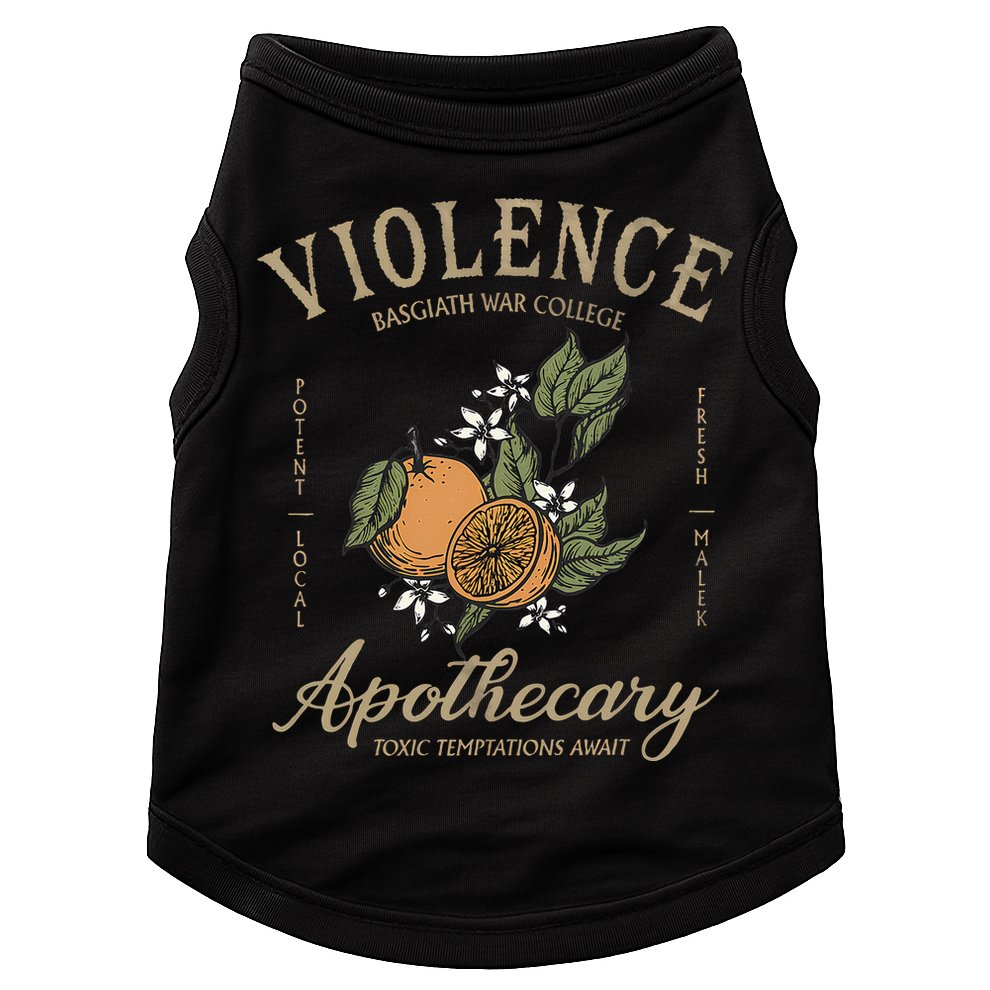 Violet Sorrengail Apothecary Doggie Tank