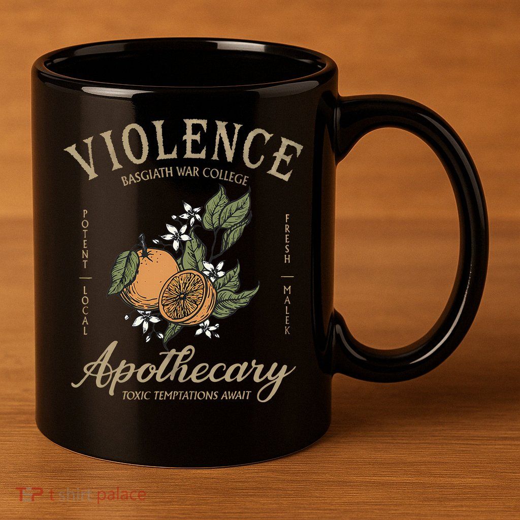 Violet Sorrengail Apothecary 11oz C Handle Ceramic Mug