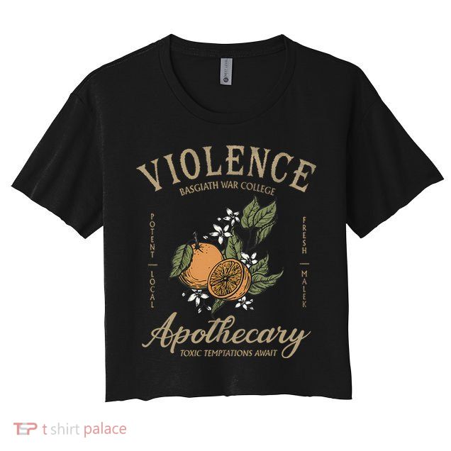 Violet Sorrengail Apothecary Crop Top