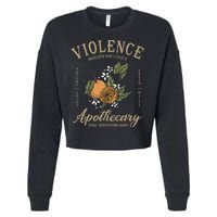 Violet Sorrengail Apothecary Cropped Pullover Crew