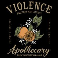 Violet Sorrengail Apothecary Cropped Pullover Crew