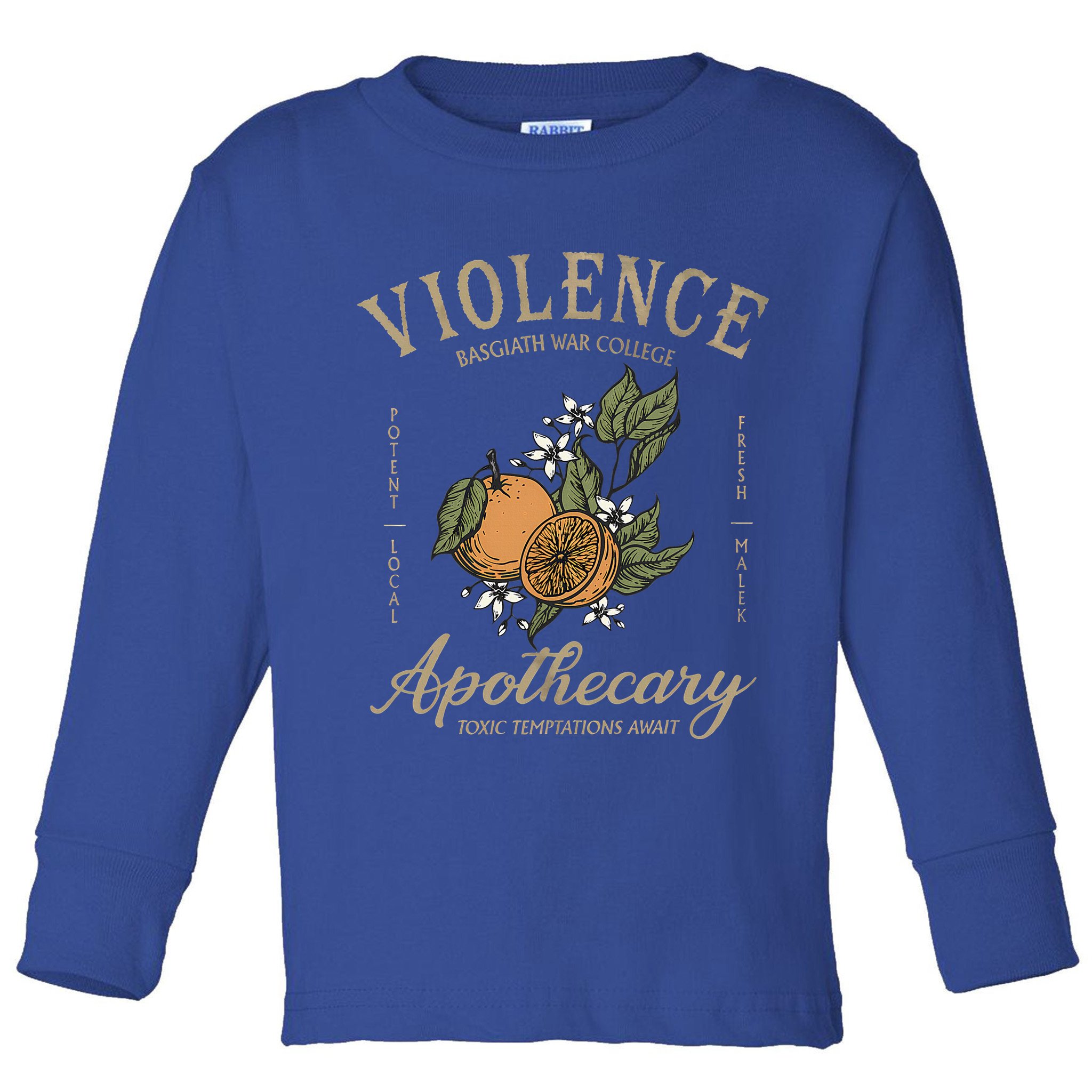 Violet Sorrengail Apothecary Toddler Long Sleeve Shirt
