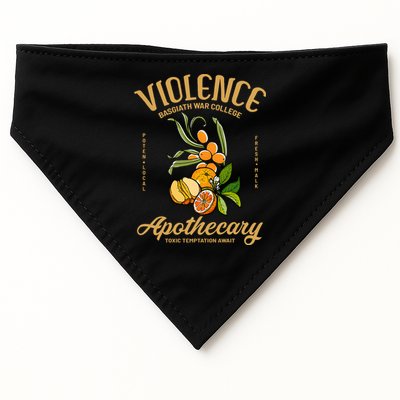 Violet Sorrengail Apothecary Basgiath War College Fourth Wing Dragon Rider USA-Made Doggie Bandana