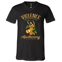 Violet Sorrengail Apothecary Basgiath War College Fourth Wing Dragon Rider V-Neck T-Shirt