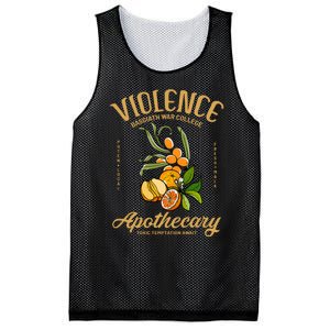 Violet Sorrengail Apothecary Basgiath War College Fourth Wing Dragon Rider Mesh Reversible Basketball Jersey Tank