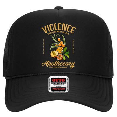 Violet Sorrengail Apothecary Basgiath War College Fourth Wing Dragon Rider Trucker Hat