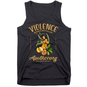 Violet Sorrengail Apothecary Basgiath War College Fourth Wing Dragon Rider Tank Top