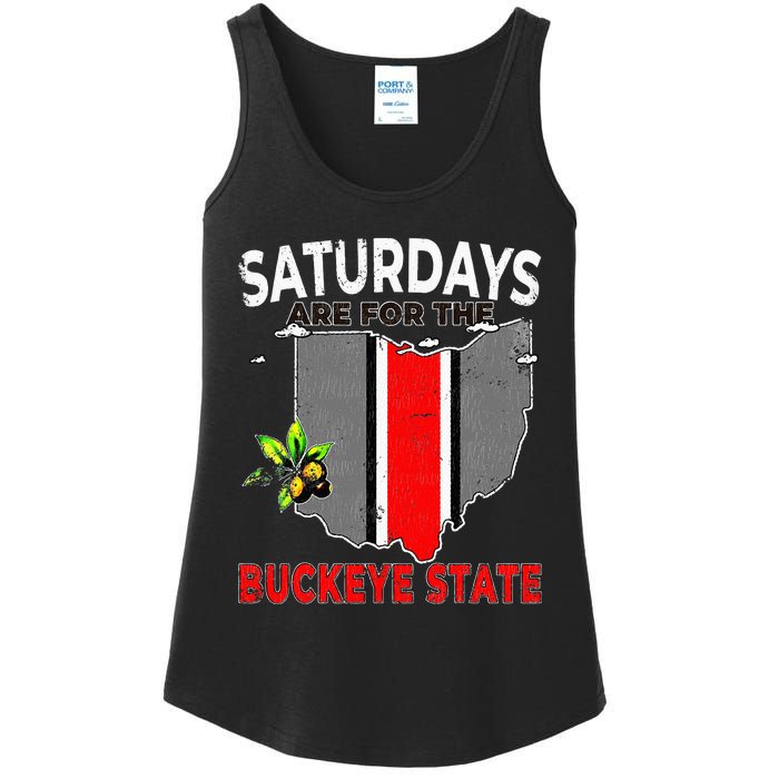 Vintage Saturdays Are For The Buckeye State Grunge Ladies Essential Tank