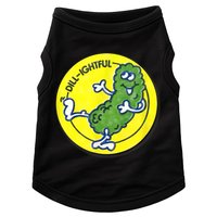 Vintage Scratch And Sniff Sticker Dill Pickle, DillLightful Doggie Tank