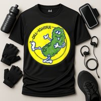 Vintage Scratch And Sniff Sticker Dill Pickle, DillLightful Performance Shirt