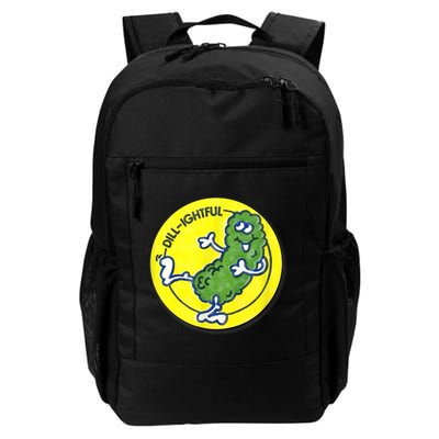 Vintage Scratch And Sniff Sticker Dill Pickle, DillLightful Backpack