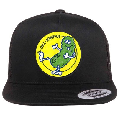 Vintage Scratch And Sniff Sticker Dill Pickle, DillLightful Flatbill Hat