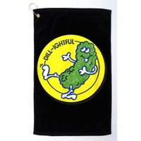 Vintage Scratch And Sniff Sticker Dill Pickle, DillLightful Golf Towel