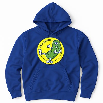 Vintage Scratch And Sniff Sticker Dill Pickle, DillLightful Hoodie
