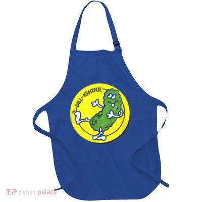Vintage Scratch And Sniff Sticker Dill Pickle, DillLightful Apron