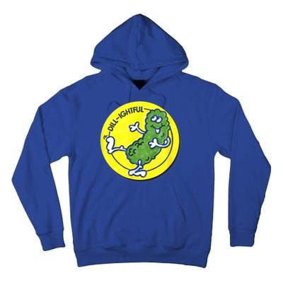 Vintage Scratch And Sniff Sticker Dill Pickle, DillLightful Tall Hoodie