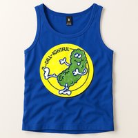 Vintage Scratch And Sniff Sticker Dill Pickle, DillLightful Tank Top