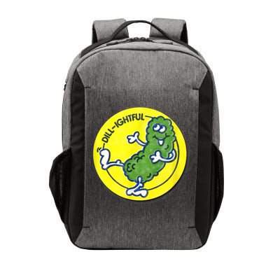 Vintage Scratch And Sniff Sticker Dill Pickle, DillLightful Vector Backpack