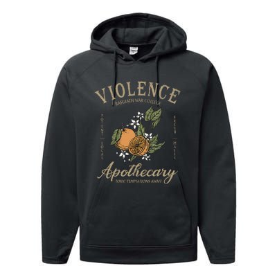 Violet Sorrengail Apothecary Rebecca Basgiath War Performance Fleece Hoodie