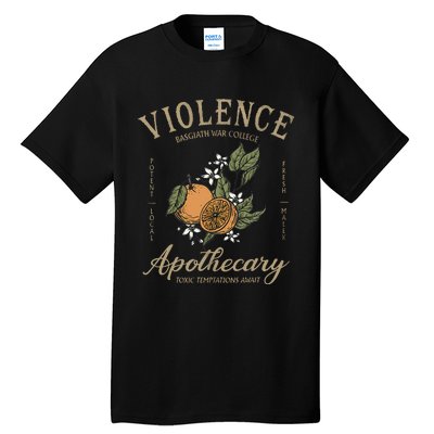 Violet Sorrengail Apothecary Rebecca Basgiath War Tall T-Shirt