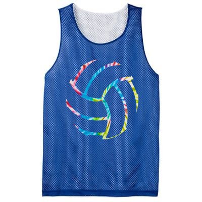 Volleyball Stuff Attire Tie Dye Gift For A Teen Player Gift Mesh Reversible Basketball Jersey Tank