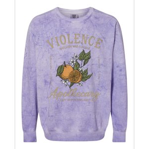 Violet Sorrengail Apothecary Rebecca Basgiath War College Colorblast Crewneck Sweatshirt