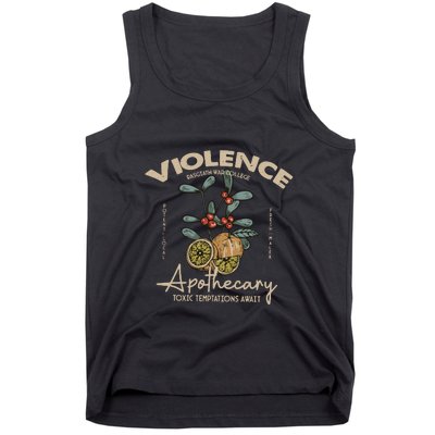 Violet Sorrengail Apothecary Book Lover Fourth Wing Tank Top