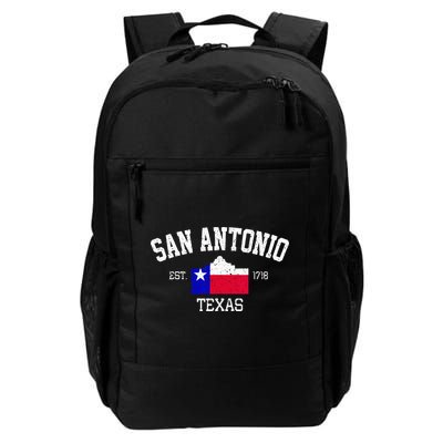Vintage San Antonio The Alamo Texas Flag Backpack