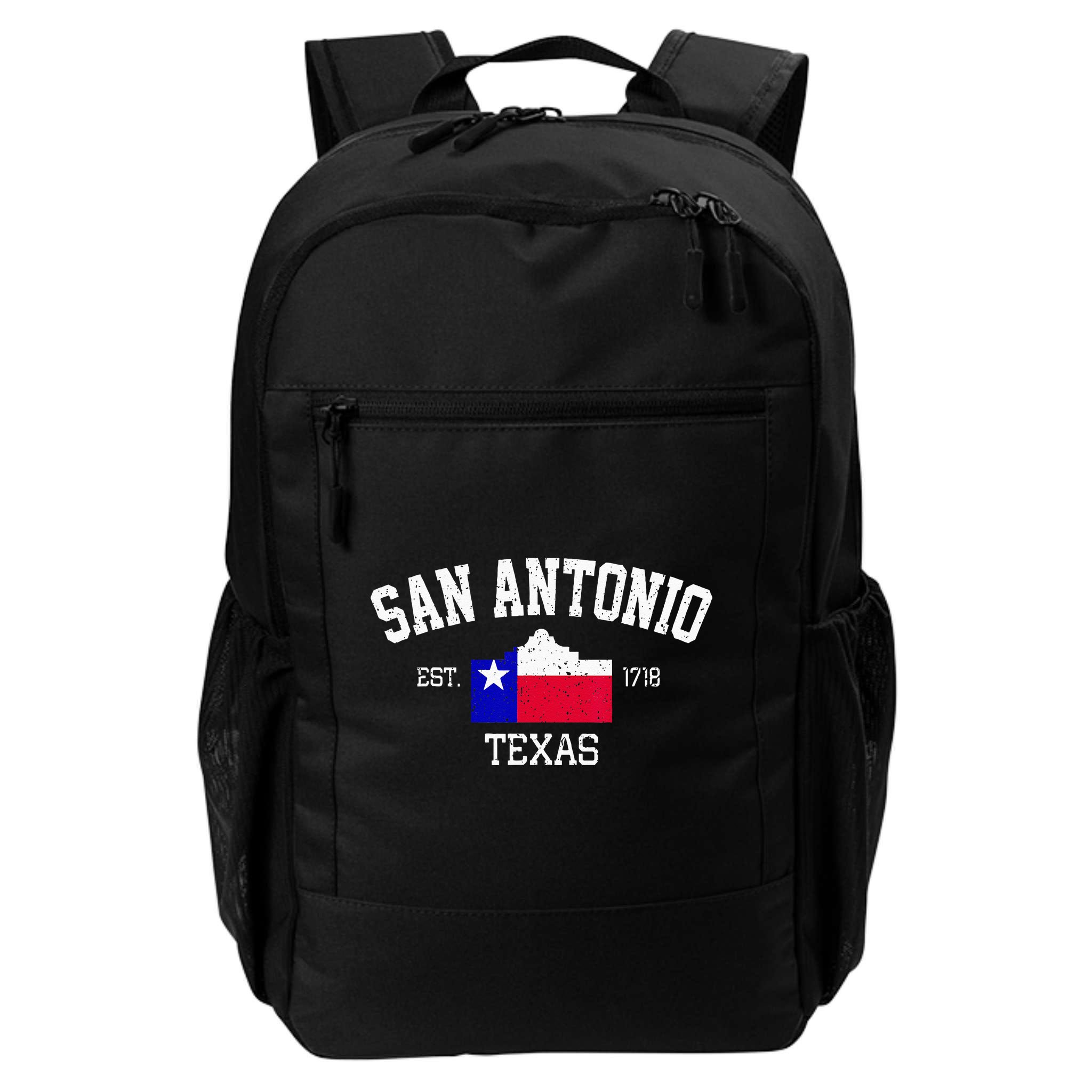 Vintage San Antonio The Alamo Texas Flag Backpack
