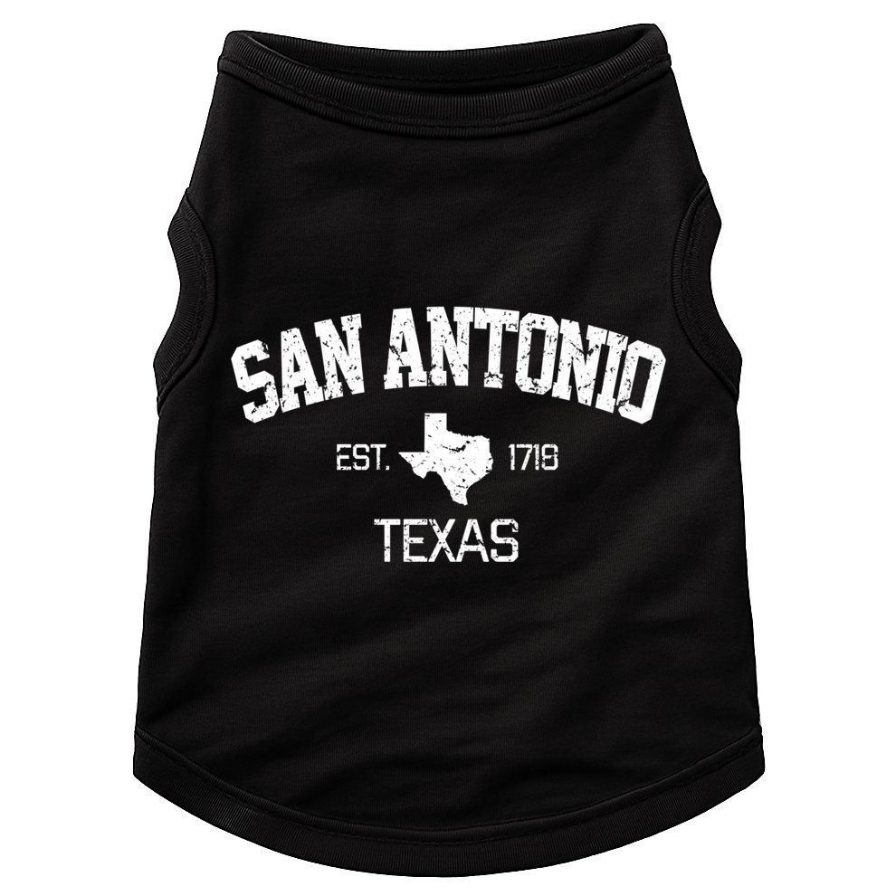 Vintage San Antonio Texas Est 1718 Souvenir Gift Cool Gift Doggie Tank