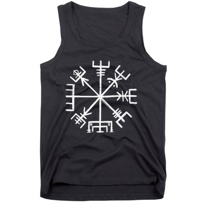 Vegvisir Symbol Ancient Nordic Compass Tank Top