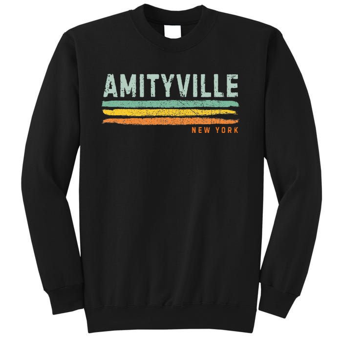 Vintage Stripes Amityville Ny Sweatshirt