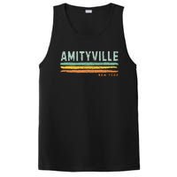 Vintage Stripes Amityville Ny PosiCharge Competitor Tank