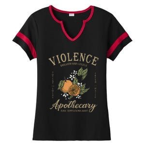 Violet Sorrengail Apothecary Rebecca Basgiath War College Ladies Halftime Notch Neck Tee