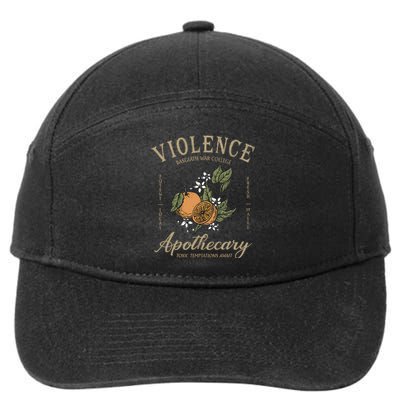 Violet Sorrengail Apothecary Rebecca Basgiath War College 7-Panel Snapback Hat