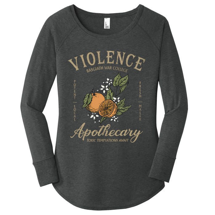 Violet Sorrengail Apothecary Rebecca Basgiath War College Women's Perfect Tri Tunic Long Sleeve Shirt