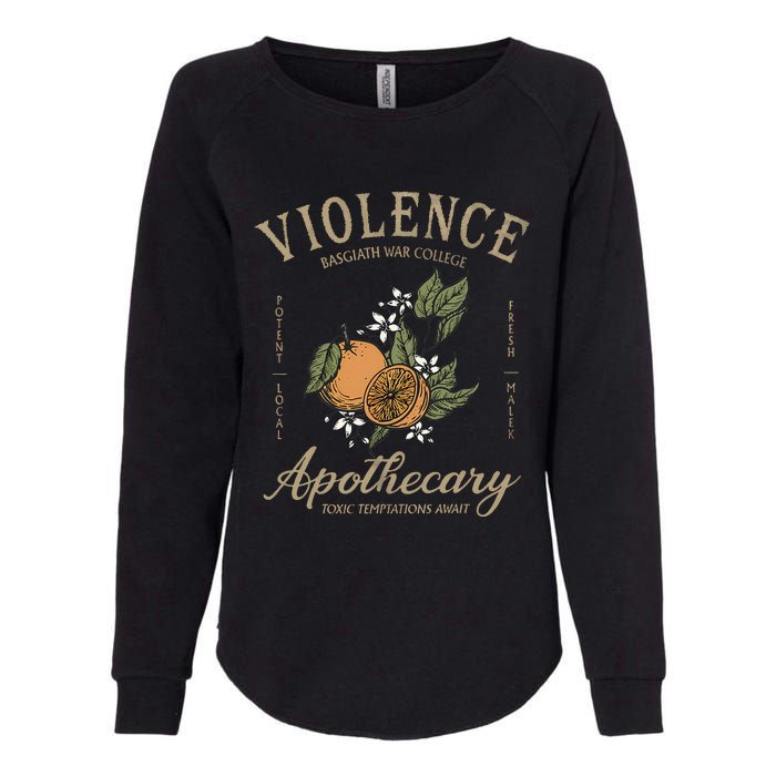 Violet Sorrengail Apothecary Rebecca Basgiath War College Womens California Wash Sweatshirt