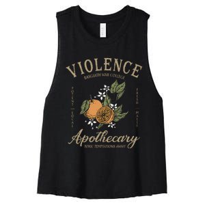 Violet Sorrengail Apothecary Rebecca Basgiath War College Women's Racerback Cropped Tank