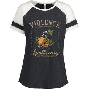 Violet Sorrengail Apothecary Rebecca Basgiath War College Enza Ladies Jersey Colorblock Tee