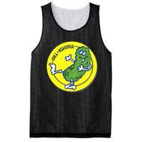 Vintage Scratch and Sniff Sticker Dill Pickle DillLightful Mesh Reversible Basketball Jersey Tank