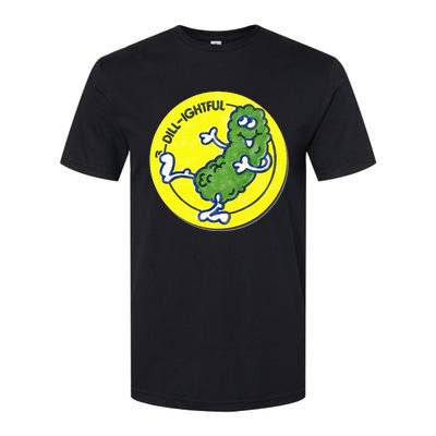 Vintage Scratch and Sniff Sticker Dill Pickle DillLightful Softstyle® CVC T-Shirt