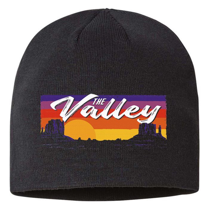 Vintage Sunset Arizona Classic Phoenix Arizona Sustainable Beanie