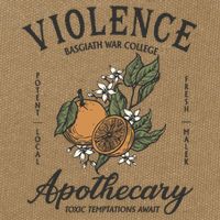 Violet Sorrengail Apothecary Basgiath War Cotton Canvas Backpack