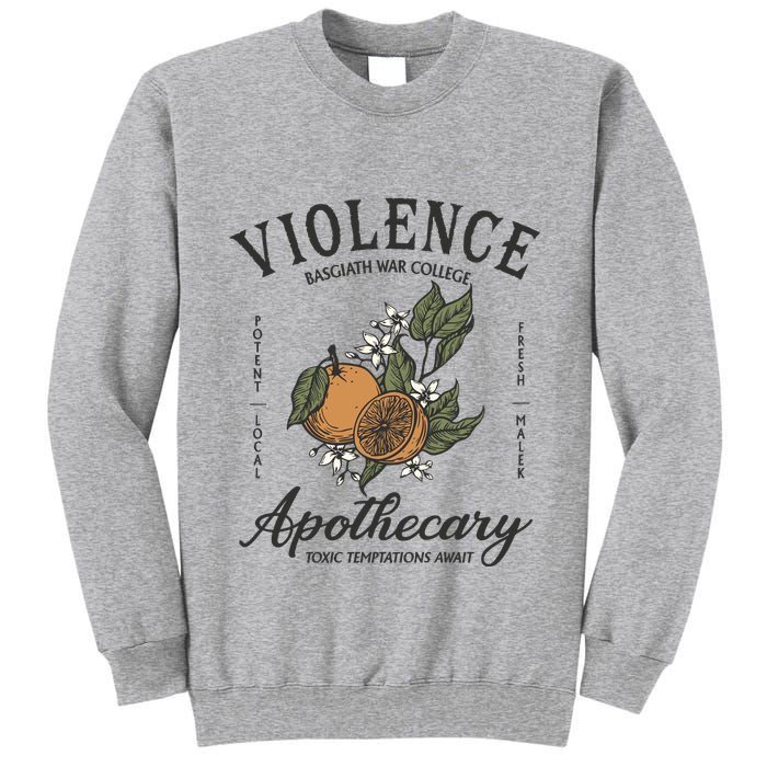 Violet Sorrengail Apothecary Basgiath War Tall Sweatshirt