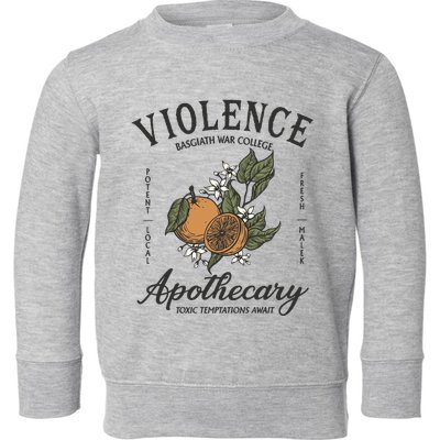 Violet Sorrengail Apothecary Basgiath War Toddler Sweatshirt