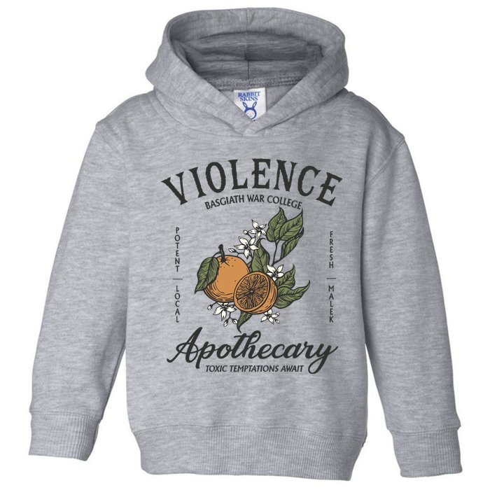 Violet Sorrengail Apothecary Basgiath War Toddler Hoodie