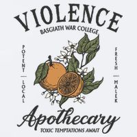 Violet Sorrengail Apothecary Basgiath War Sueded Cloud Jersey T-Shirt